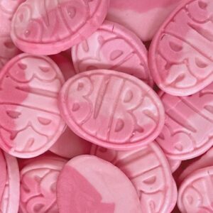 Bubs Swedish Wild Strawberry Pomegranate Large Oval 3.17lb Bulk